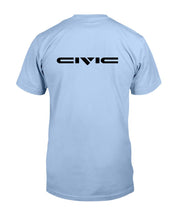 Load image into Gallery viewer, "Vintage Honda Civic" Premium T-Shirt 1 - Light Blue - Back

