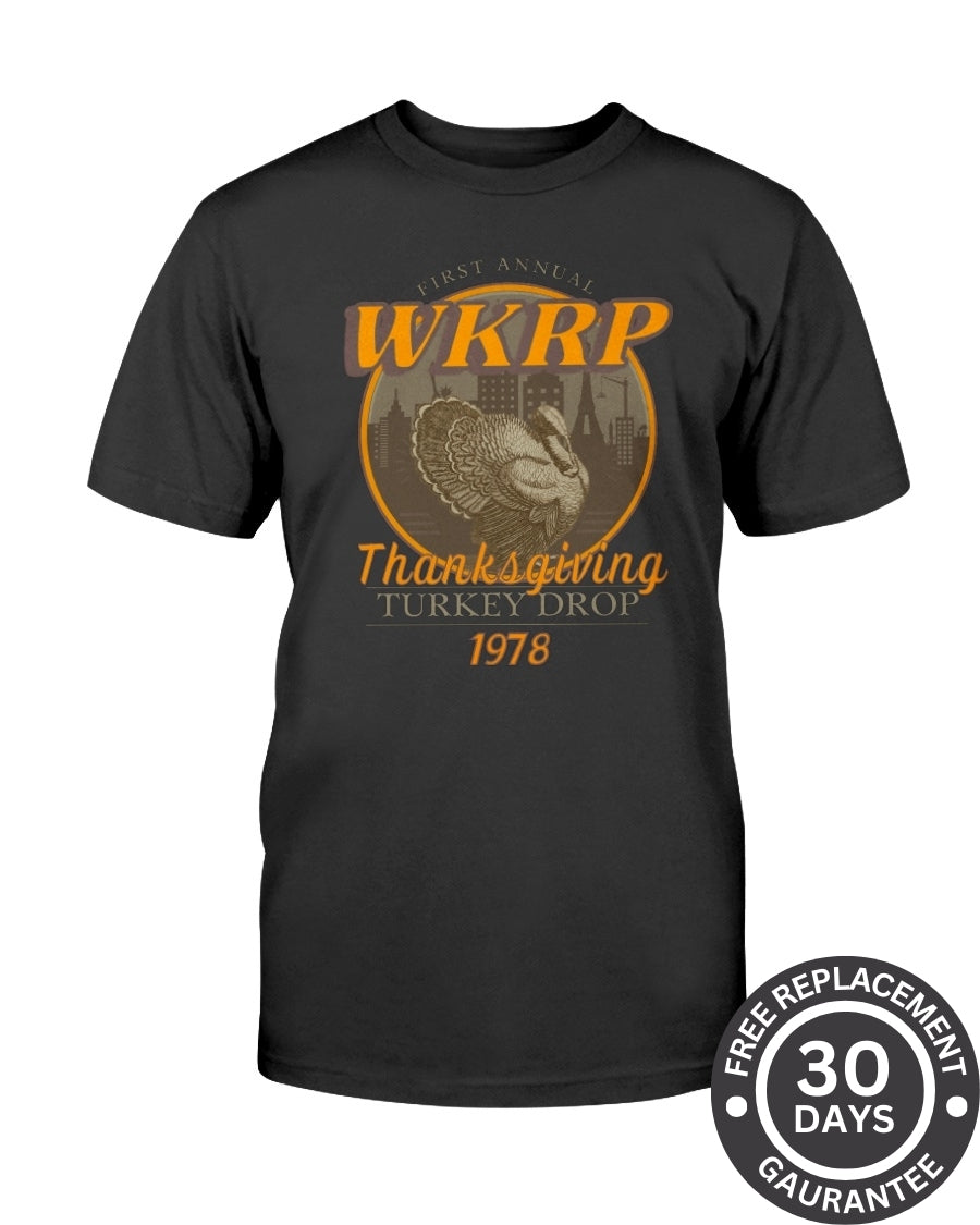 "WKRP Turkey Drop 1978" Premium T-Shirt 1